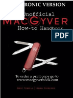The Unofficial MacGyver HowTo MANUAL Revised 2nd Edition