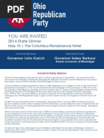 Download 2014 ORP State Dinner Invite by OhioRepublicanParty SN218608046 doc pdf