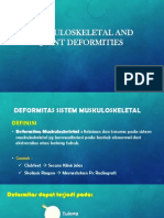 Musculoskeletal and Joint Deformities