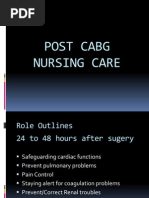 Download Post Cabg Nursing Care by Ian Anthony Roa Pil SN218656650 doc pdf