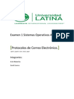 Protocolos de Correo ElectróProtocolos de Correo Electróniconico.docx
