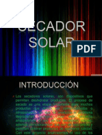 Diapositivas - Secador Solar