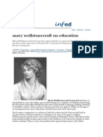 Mary Wollstonecraft On Education