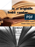 Evoluția+și+originiile+limbii+române