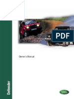 Defender Owners Manual