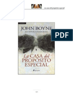 Boyne, John - La Casa Del Proposito Especial