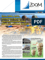 ZOOM Económico 28: Entre 2006 y 2013, El Gobierno Ejecutó Una Inversión Pública de USD2.233 Millones en Tarija