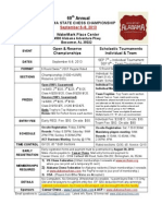 60 Annual: Alabama State Chess Championship Watermark Place Center