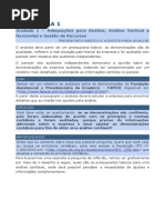 Análise das Demonstrações Contábeis AULA 01