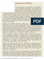 Testimonio personal del Padre Raniero Cantalamessa OFMCap sobre su encuentro con la Renovación Carismática