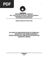 Contratcao de Trabahadores