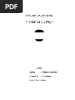 Download Makalah Logam Pb by rima120293 SN218736350 doc pdf