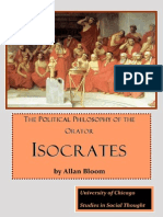 Bloom - Political Philosophy of Isocrates 237 p