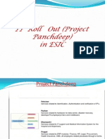 IT Roll Out (Project Panchdeep) in Esic