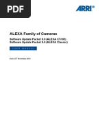 Arri Alexa User Manual