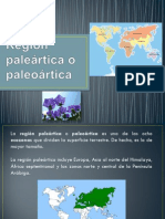 Región Paleártica o Paleoártica