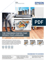 The Precision Printer That Speaks Your Language.: Surecolor SC-T3070/T5070/T7070