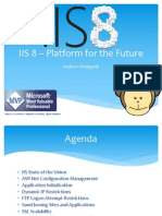 IIS 8 - Platform For The Future