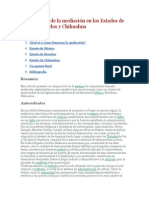 Comparativo de la mediación en los Estados de México