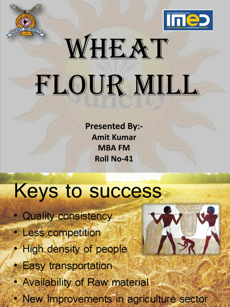 Flour mill business plan ppt 08 image