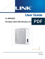 TL-MR3020 User Guide
