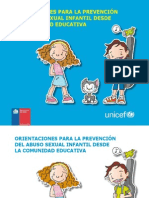 Orientaciones para La Prevención Del Abuso Sexual Infantil Desde La Comunidad Educativa PDF