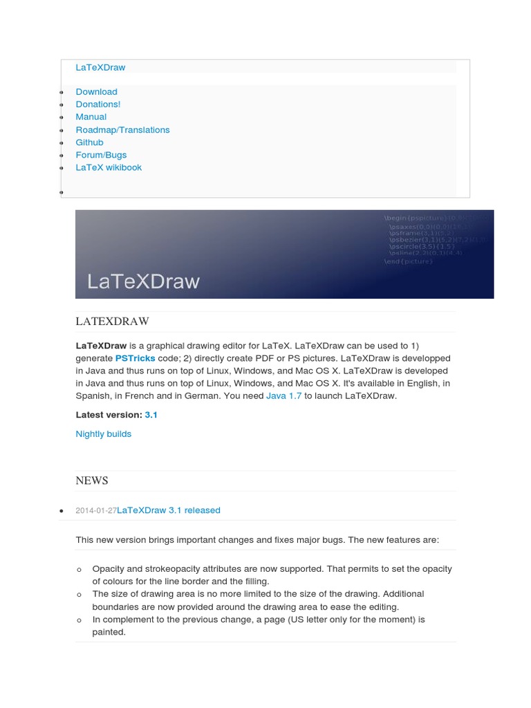 Latexdraw Latexdraw Download Donations! Manual Roadmap/Translations