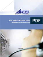 ACS, CISCO Extension Mobility Troubleshoot
