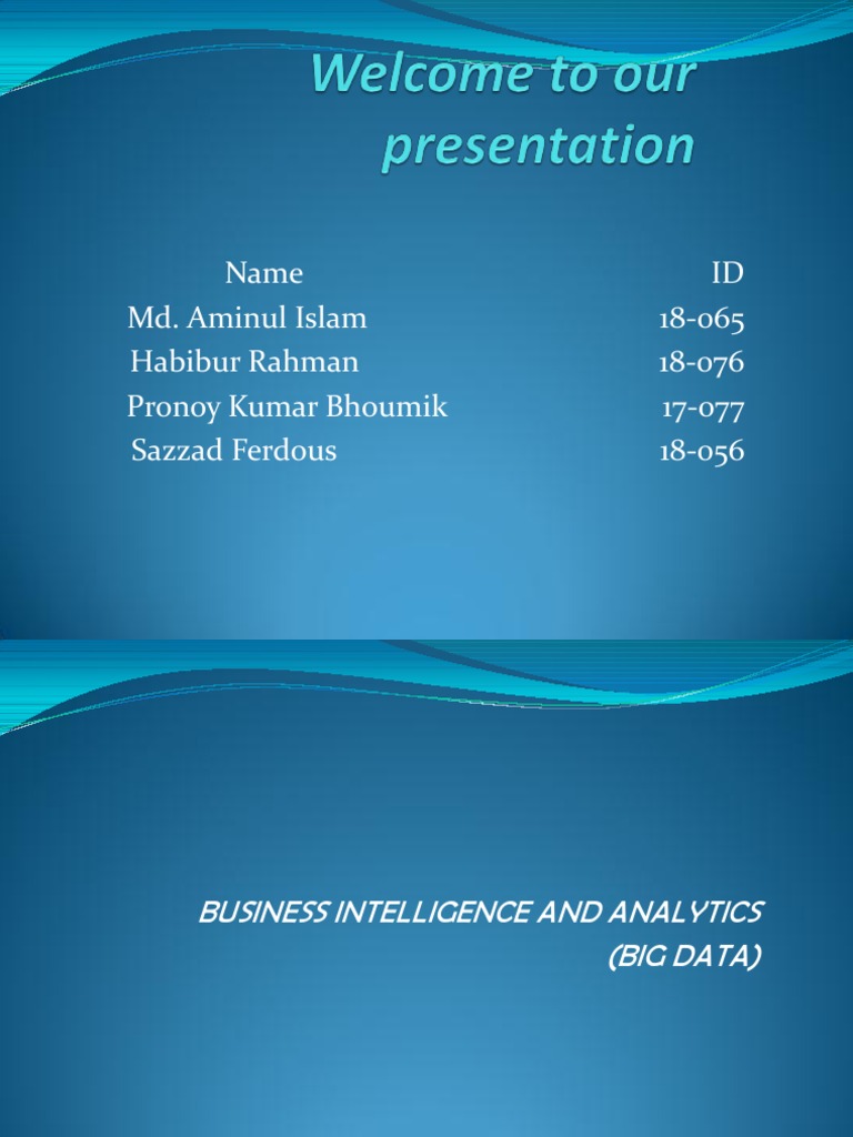 Business Intelligence and Analytics | PDF | Business Intelligence ...