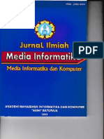 Jurnal Ilmiah Media Informatika