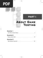 About Game Testing