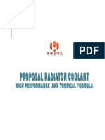 Proposal Radiator Coolant High Performance and Tropical Formula