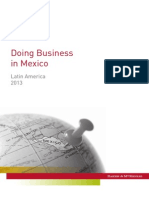 Doing Business in Mexico 2013 (B&M)