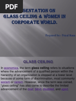 On Glass Ceiling