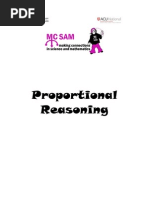 Download Proportional Reasoning by fmacool SN218780073 doc pdf