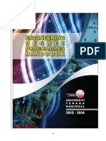 Engineering Degree Programmes Handbook 2013-2014