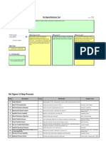 Six Sigma Tools in A Excel Sheet