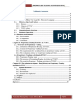 Proprietary Trading Activities in TVSCC