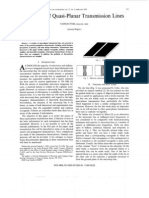 Overview of Quasi-Planar Transmission Lines