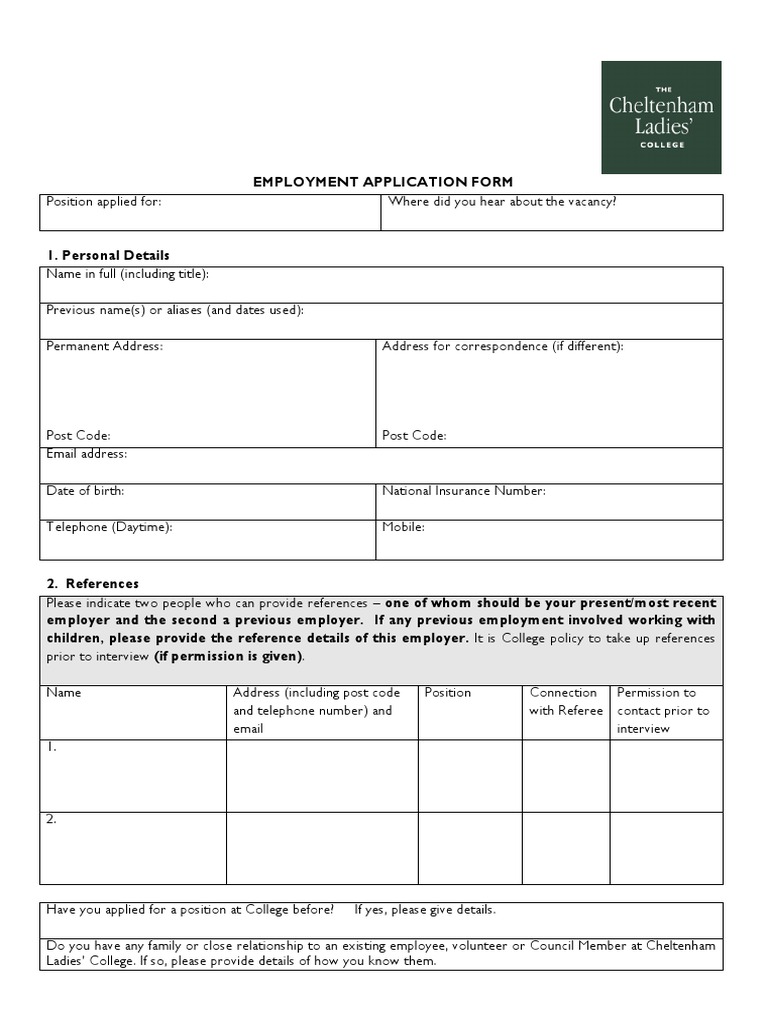 Application Form 2013 | PDF | Race And Ethnicity In The United States ...