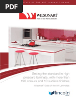 Wilsonart - State of The Art Laminate Range