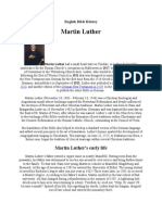 Martin Luther's 95 Theses sparked the Protestant Reformation