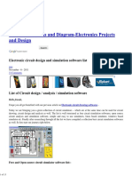 Free Circuit Simulator-Circuit Design and Simulation Software List