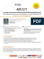 API 571 Damage Mechanism Affecting Fixed Refining Equipments