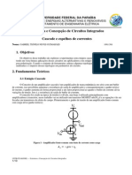 Circuitos integrados: Cascode e espelhos de corrente