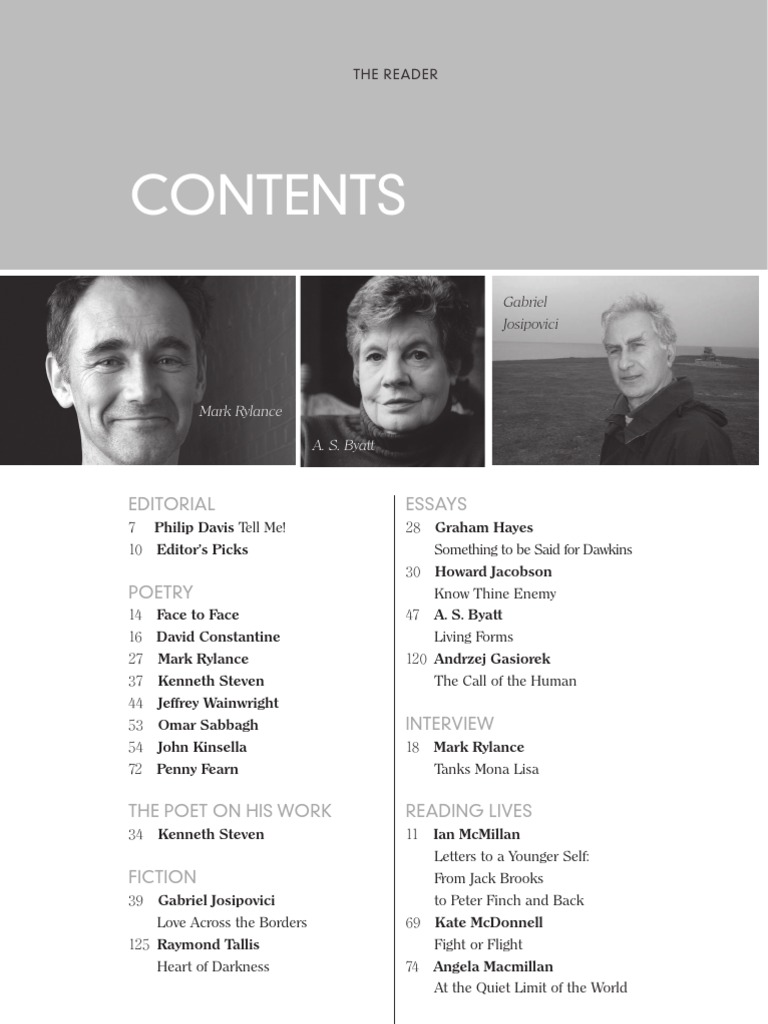 29 Contents | PDF | Poetry