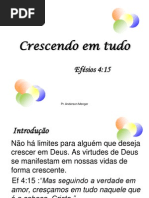 Crescendo Em Tudo