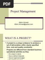 Hnc project management assignment