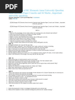 Download CE2306 Design of RC Elements Anna University Question Bank Question Paper 2 Marks and 16 Marks by Balaji Kumar SN218816837 doc pdf