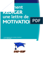 Comment rédiger une lettre de motivation www.etusup.org